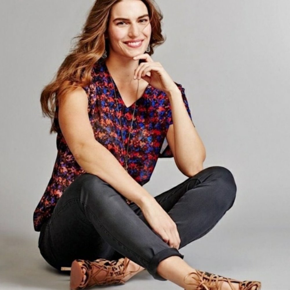 CAbi The Bonus Blouse - Size M